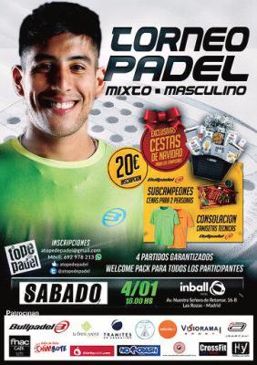 poster del torneo TORNEO DE PADEL MIXTO - MASCULINO