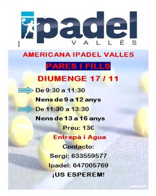poster del torneo AMERICANA PARES I FILLS
