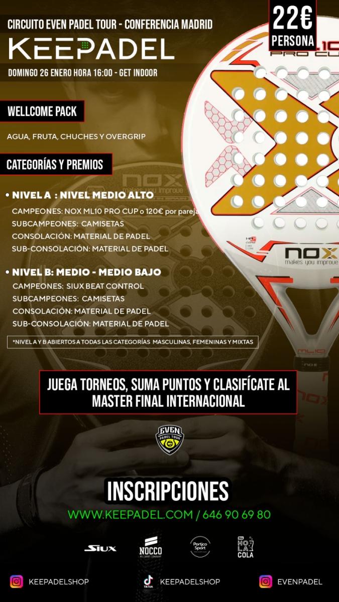 cartel del torneo