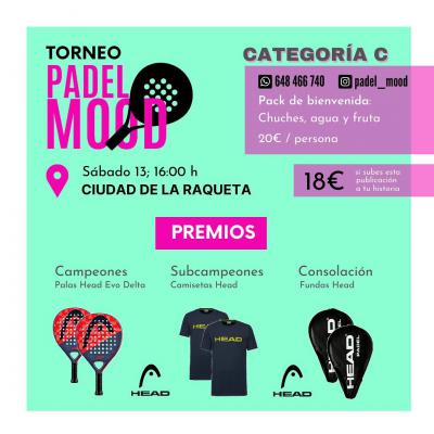 poster del torneo TORNEO PADEL MOOD