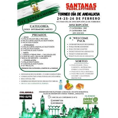 poster del torneo TORNEO DIA DE ANDALUCÍA