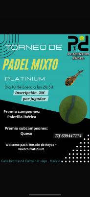 poster torneo JAMONERO MIXTO