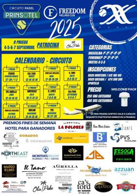 poster torneo VIII PRUEBA CIRCUITO PRINSOTEL