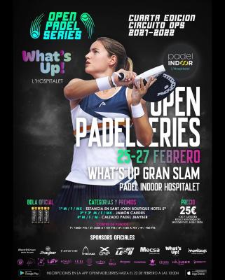 poster del torneo 4º TORNEO OPEN PADEL SERIES