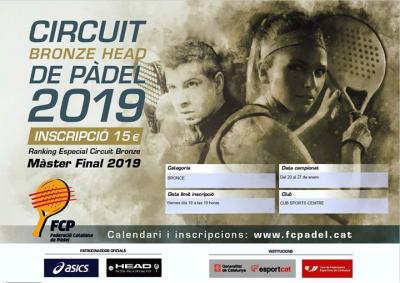 poster del torneo CIRCUIT BRONZE HEAD 2019