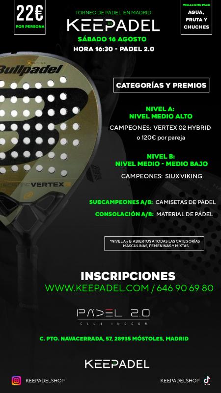 cartel del torneo