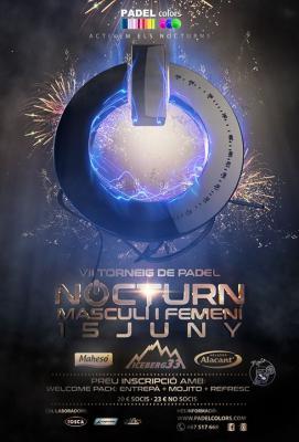 poster del torneo  VII TORNEIG NOCTURN MAHESO