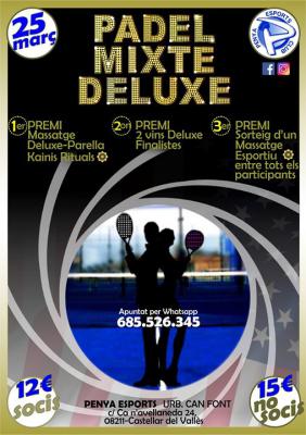 poster del torneo TORNEIG MIXTE DELUXE