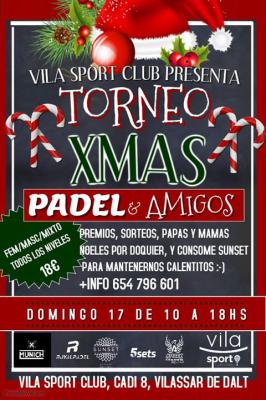 poster del torneo TORNEO XMAS PADEL & AMIGOS