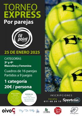 poster torneo TORNEO EXPRESS ENERO 2025