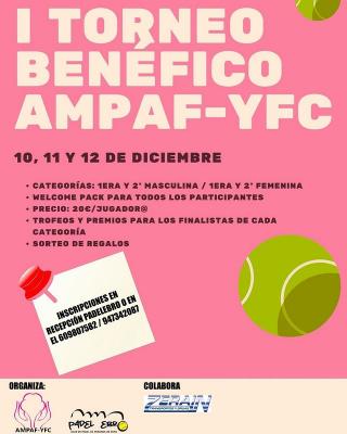 poster torneo I TORNEO BENEFICO AMPAF - YFC
