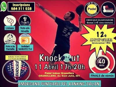 poster del torneo TORNEO KNOCKOUT