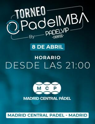 poster del torneo TORNEO PADEL MBA