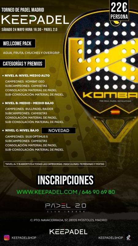 cartel del torneo