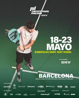 poster del torneo IV TORNEO DEL DKV CIRCUITO PUBLIDEP SANT JUST PADEL CLUB.