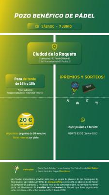 poster torneo POZO BENÉFICO