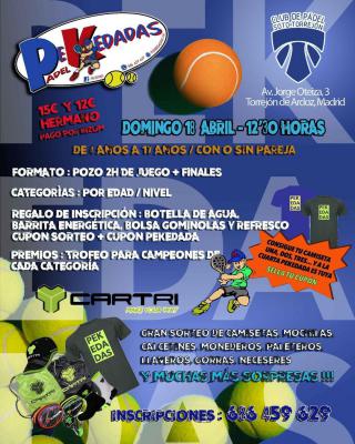 poster del torneo POZO PEKEDADAS