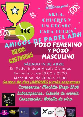 poster torneo POZO FEMENINO Y POZO MASCULINO (AMERICANOS)