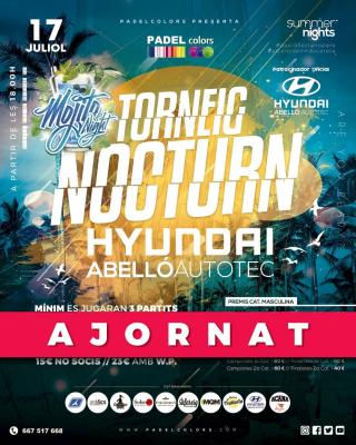 poster del torneo I TORNEIG NOCTURN HYUNDAI