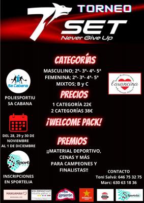 poster del torneo TORNEO SET