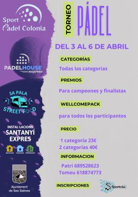poster torneo TORNEO ABRIL