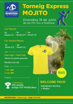 poster del torneo TORNEIG EXPRESS MOJITO