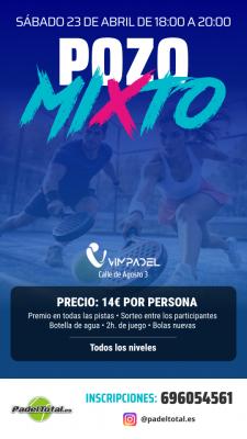poster del torneo POZO MIXTO  (CON PREMIOS 🎁)