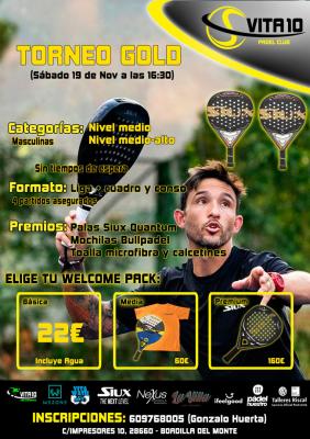 poster del torneo TORNEO GOLD