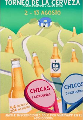 poster torneo TORNEO DE LA CERVEZA