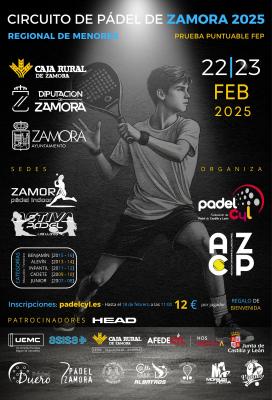 poster del torneo REGIONAL DE MENORES PUNTUABLE FEP. ZAMORA