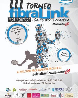 poster del torneo III TORNEO FIBRALINK