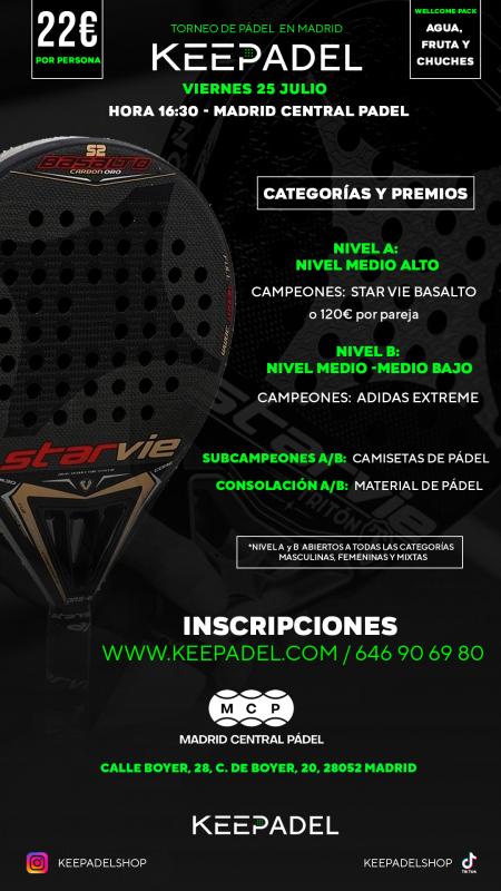 cartel del torneo