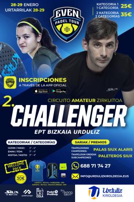 poster torneo 2DO CHALLENGER EPT BIZKAIA