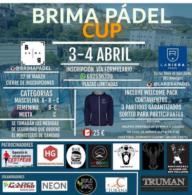 poster del torneo BRIMA PADEL CUP