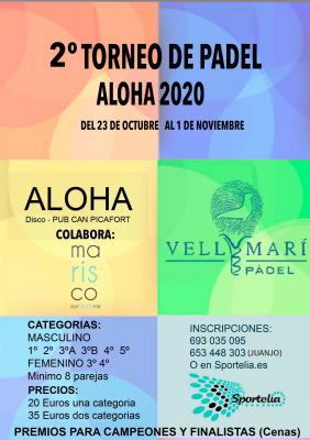 poster del torneo 2º TORNEO ALOHA 2020 