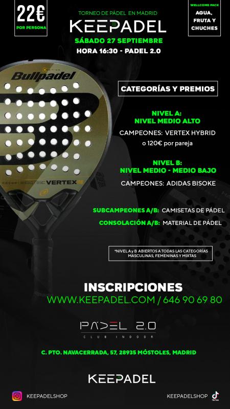 cartel del torneo