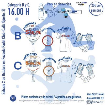 poster del torneo TORNEO MASCULINO