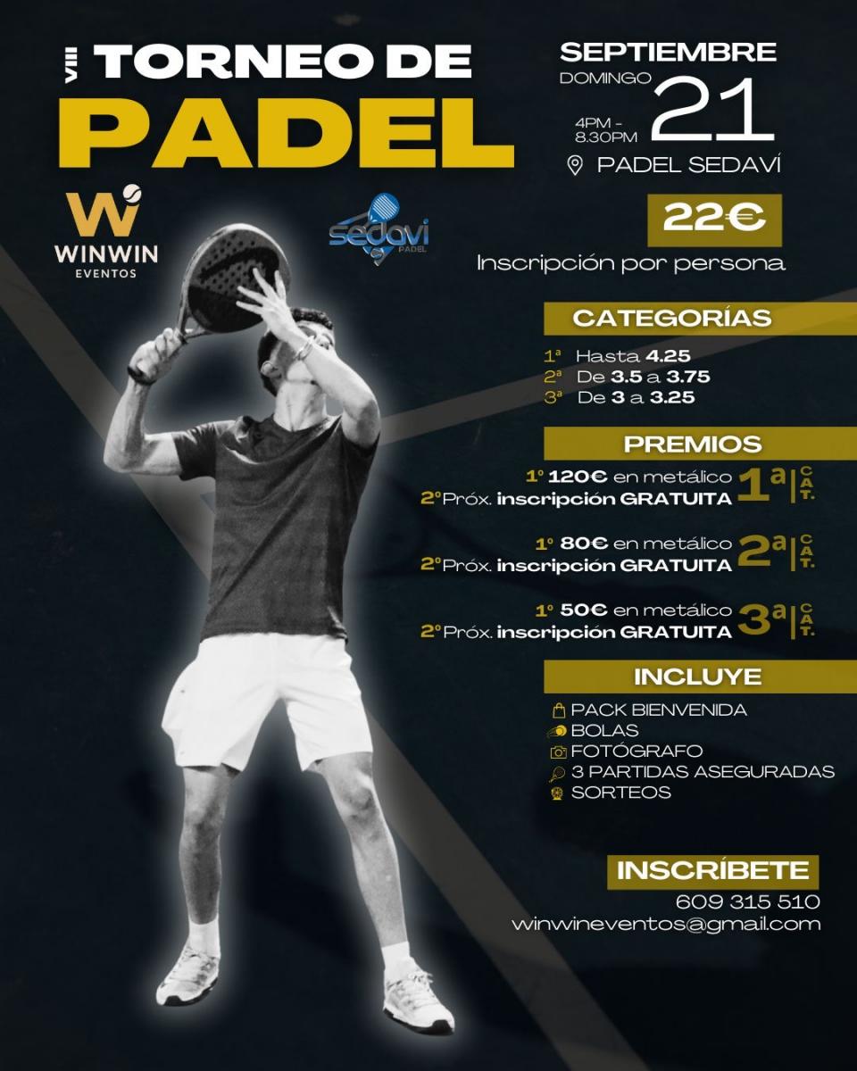 cartel del torneo
