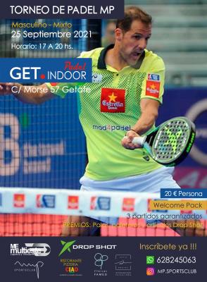 poster del torneo TORNEO DE PÁDEL MP
