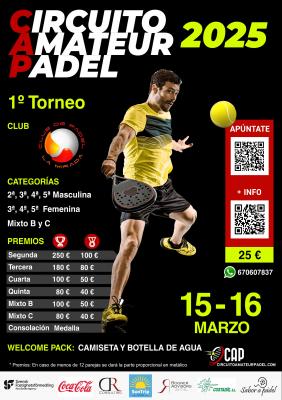 poster torneo 1º TORNEO CAP 2025 LA MIRADA