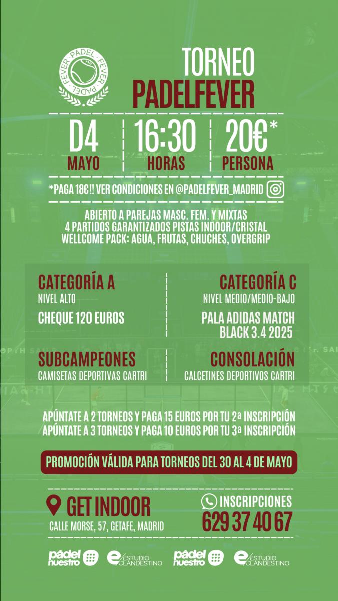 cartel del torneo