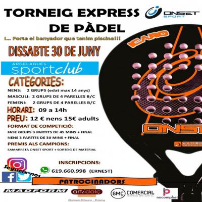 poster torneo TORNEIG EXPRESS