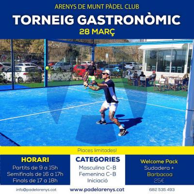 poster del torneo TORNEIG GASTRONÒMIC