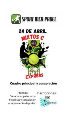 poster del torneo TORNEO EXPRESS MIXTOS C
