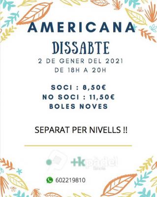 poster del torneo AMERICANA 