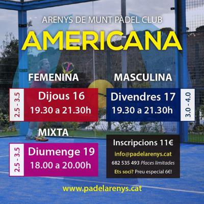 poster del torneo AMERICANA