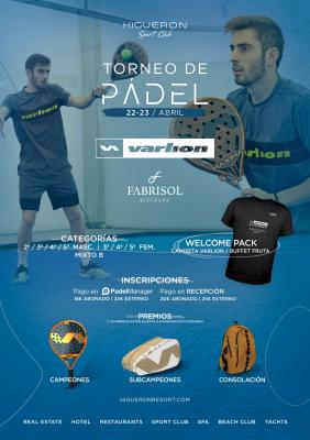 poster del torneo TORNEO VARLION BY HIGUERON