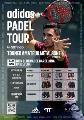 poster del torneo TORNEO METALBONE - ADIDAS PADEL TOUR