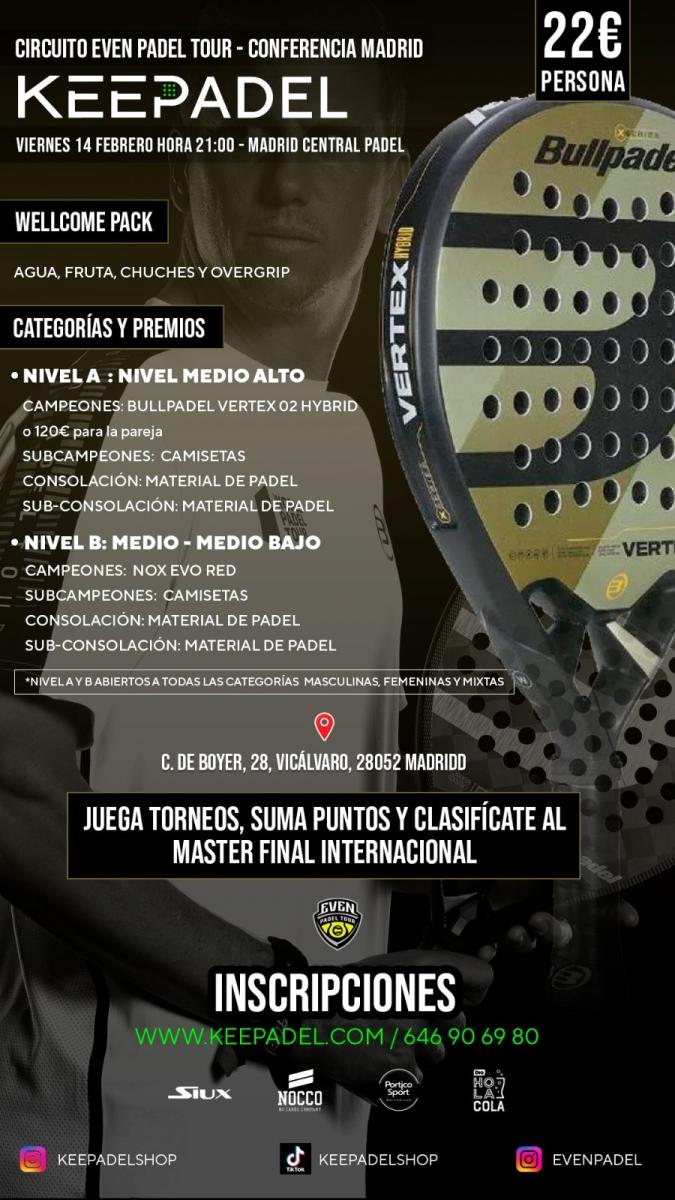 cartel del torneo