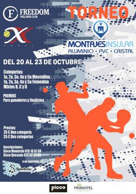 poster del torneo TORNEO MONTAJES INSULAR